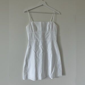Aritzia White Sleeveless Dress